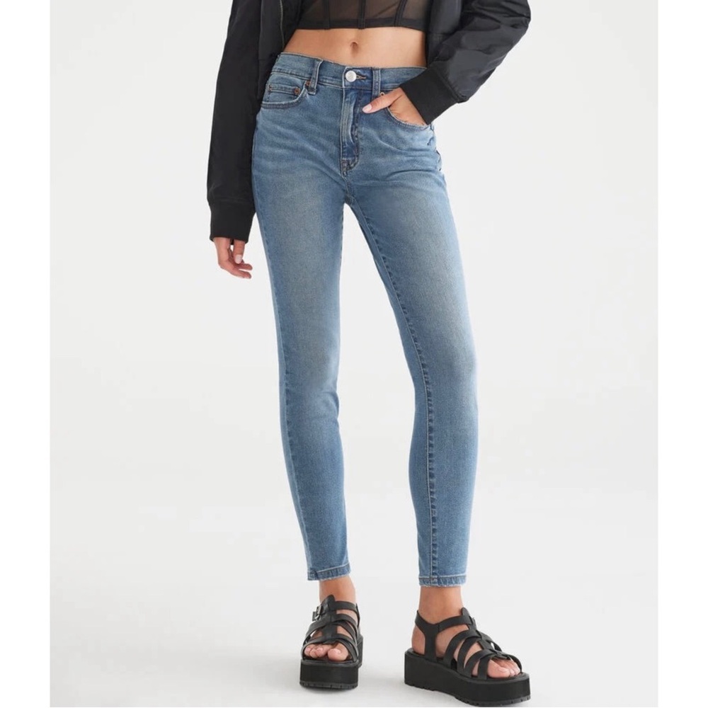 Free People high rise skinny jeans
